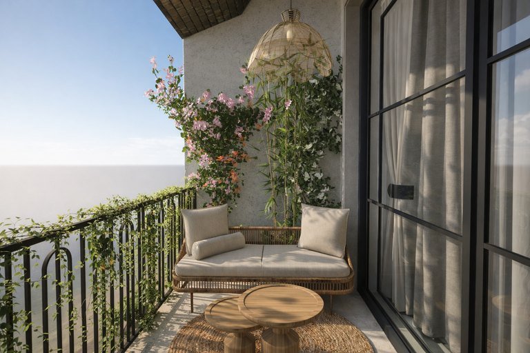 Neo-classical villas at Ganga Vana Villas, Chilla, Rishikesh